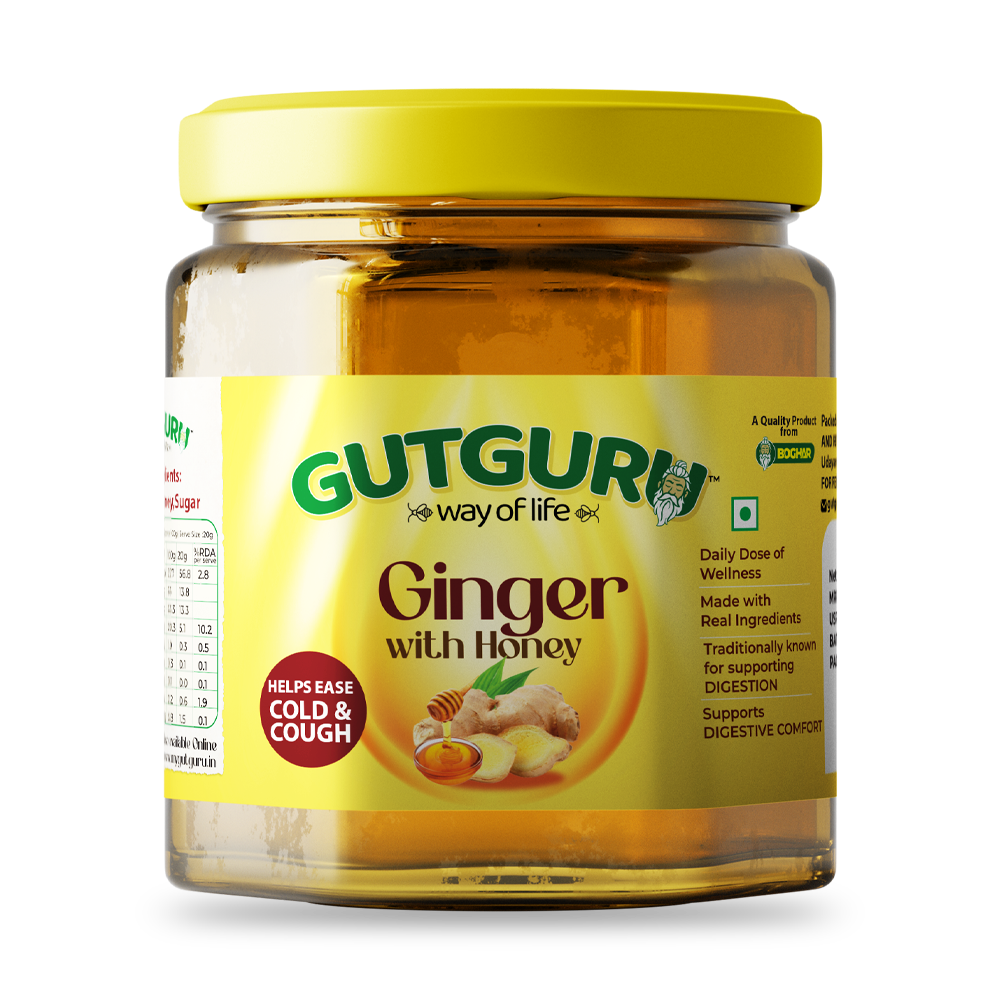 GINGER WITH HONEY 200G JAR