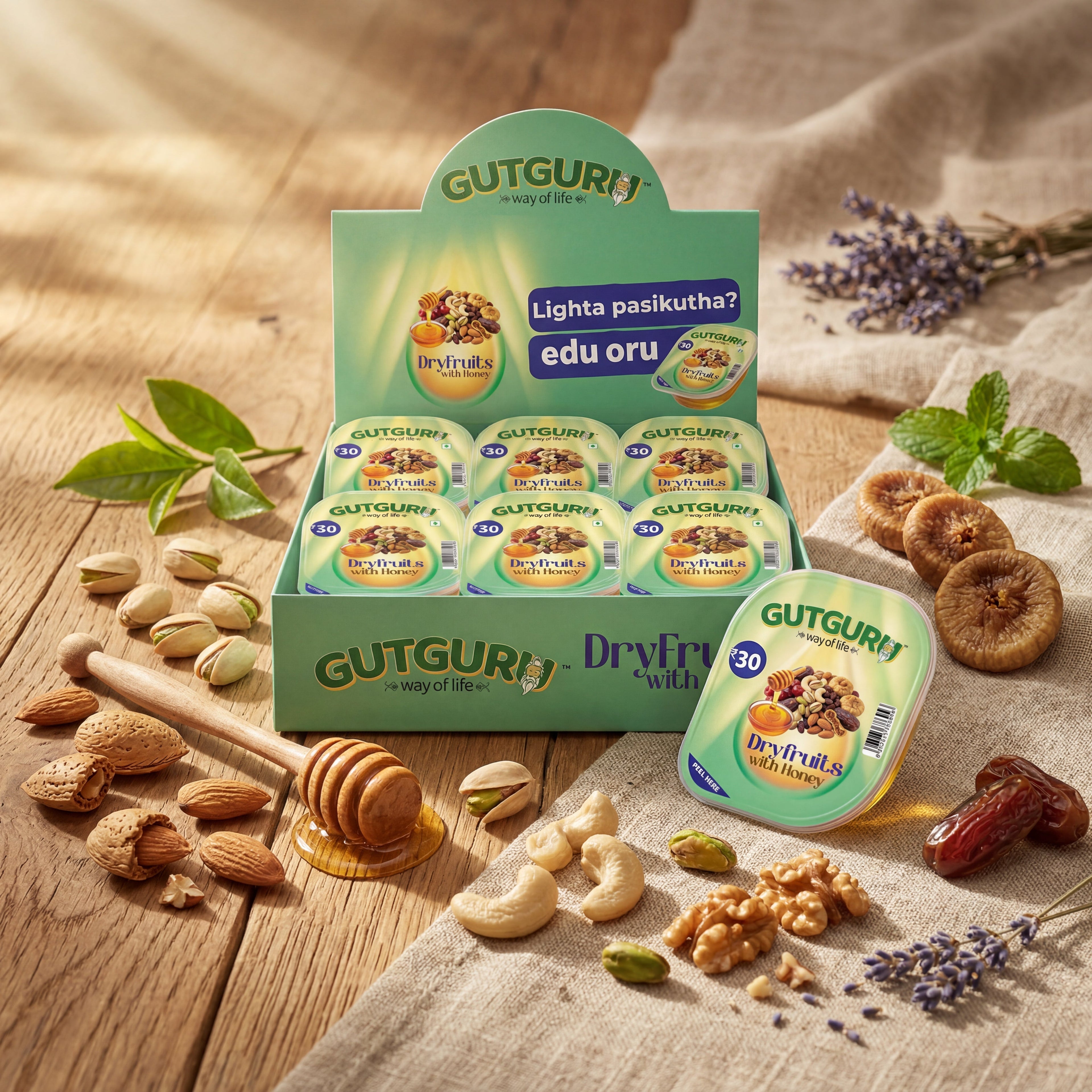 Dry Fruits With Honey