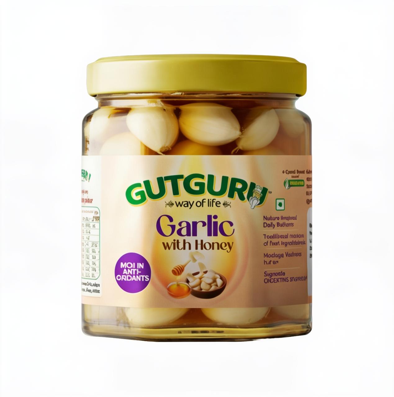 GARLIC WITH HONEY 200G JAR